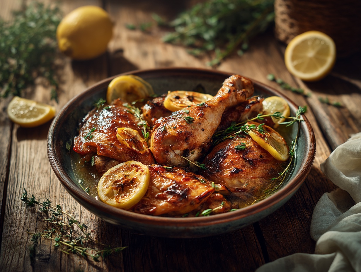 Hähnchenschenkel Aus Dem Ofen_Top1